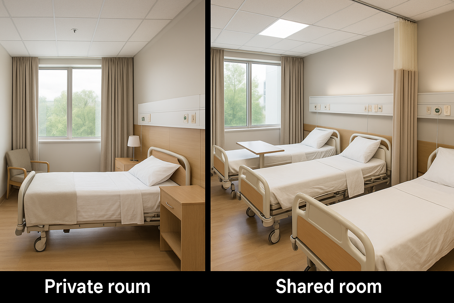 Private & Shared Rooms